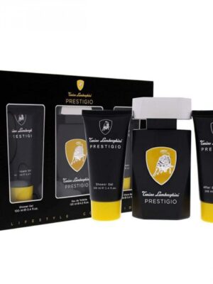 Confezione Tonino Lamborghini Prestigio Eau De Toilette 100ml+Shower Gel 100ml+After Shave Balm 100ml